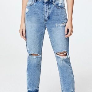 pacsun favorite blue mom jeans